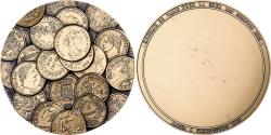 World Coins - France, Medal, Pêle-Mêle Monnaie de Paris, Cour des Comptes, 1995, Bronze
