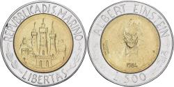 World Coins - San Marino, 500 Lire, 1984, Rome, Bi-Metallic, , KM:167
