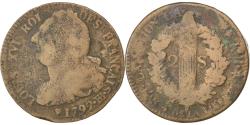 World Coins - Coin, France, 2 sols français, 2 Sols, 1792, Strasbourg, , Bronze