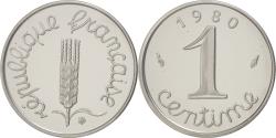 World Coins - Coin, France, Centime, 1980, , Chrome Plated Steel, KM:P653