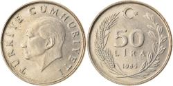World Coins - Coin, Turkey, 50 Lira, 1985, , Copper-Nickel-Zinc, KM:966