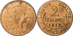 World Coins - France, 2 Centimes, Dupuis, 1919, Paris, Bronze, , Gadoury:107, KM:841