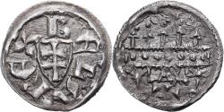 World Coins - Hungary, Bela IV, Denarius, 1235-1270, Silver,