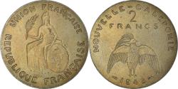World Coins - Coin, New Caledonia, 2 Francs, 1948, Paris, , Nickel-Bronze, KM:E5