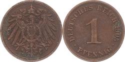 World Coins - Coin, Germany, Pfennig, 1905