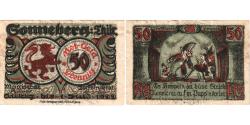 World Coins - Germany, Sonneberg, 50 Pfennig, 1922-07-01, AU(50-53)