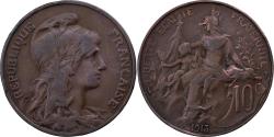 World Coins - France, 10 Centimes, Dupuis, 1913, Paris, Bronze, , Gadoury:277, KM:843