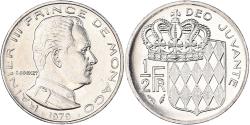 World Coins - Coin, Monaco, Rainier III, 1/2 Franc, 1979, , Nickel, KM:145