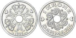 World Coins - Coin, Denmark, Krone, 1995