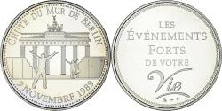 World Coins - France, Medal, Chute du Mur de Berlin, Politics, Society, War,
