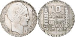 World Coins - France, 10 Francs, Turin, 1939, Paris, Silver, , Gadoury:801, KM:878