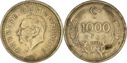 World Coins - Coin, Turkey, 1000 Lira, 1994, , Nickel-brass, KM:997