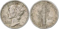 Us Coins - United States, Dime, Mercury Dime, 1942, U.S. Mint, Silver, , KM:140