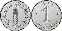 World Coins - France, Centime, Épi, 1976, Paris, FDC, Stainless Steel, , Gadoury:91
