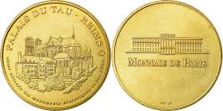 World Coins - France, Token, Touristic token, 51/ Palais du Tau - Reims, 1998, MDP,