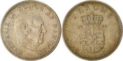 World Coins - Coin, Denmark, Frederik IX, Krone, 1963, Copenhagen, , Copper-nickel