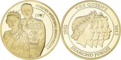 World Coins - United Kingdom, Medal, Golden Wedding Anniversary, Diamond Jubilee of her