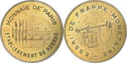 World Coins - France, Token, Essai de frappe de 100 francs Panthéon, ND (1974), with mint mark