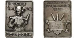 World Coins - France, Medal, Industrie Lainière de Tourcoing, 1951, Silver, C.L,