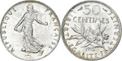 World Coins - Coin, France, Semeuse, 50 Centimes, 1915, Paris, , Silver, KM:854