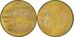 World Coins - Coin, VATICAN CITY, John Paul II, 200 Lire, 1983, Roma, , Aluminum-Bronze