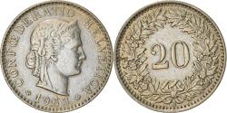 World Coins - Coin, Switzerland, 20 Rappen, 1963, Bern, , Copper-nickel, KM:29a