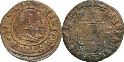 World Coins - Spain, Philip IV, 16 Maravedis, 1662, Madrid, Copper, , KM:172.5