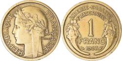World Coins - Coin, France, Morlon, Franc, 1937, , Aluminum-Bronze, KM:885