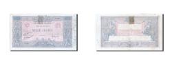 World Coins - Banknote, France, 1000 Francs, 1 000 F 1889-1926 ''Bleu et Rose'', 1926