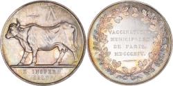 World Coins - France, Token, Médecine, Vaccinations Municipales de Paris, 1814, Depaulis