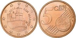 World Coins - San Marino, 5 Euro Cent, 2006, Rome, Copper Plated Steel, , KM:442