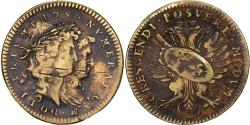 World Coins - France, Token, Louis XIV Marie-Thérèse d'Autriche, Brass,