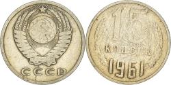 World Coins - Coin, Russia, 15 Kopeks, 1961, Saint-Petersburg, , Copper-Nickel-Zinc