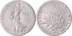 World Coins - Coin, France, Semeuse, 50 Centimes, 1898, Paris, , Silver, KM:854