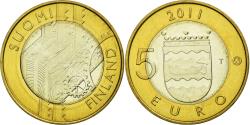 World Coins - Coin, Finland, 5 Euro, 2011, Vantaa, , Bi-Metallic, KM:160