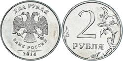 World Coins - Coin, Russia, 2 Roubles, 2014, , Acier plaqué nickel