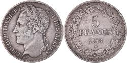 World Coins - Coin, Belgium, Leopold I, 5 Francs, 5 Frank, 1848, Brussels, , Silver