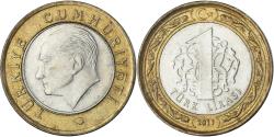 World Coins - Coin, Turkey, Lira, 2011