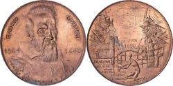 World Coins - France, Medal, 4e centenaire de naissance de Galilée, 1964, Bronze, Corbin