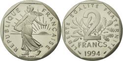 World Coins - Coin, France, Semeuse, 2 Francs, 1994, , Nickel, KM:942.2, Gadoury:547b