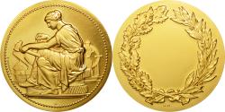 World Coins - France, Medal, The Fifth Republic, Business & industry, , Gilt Bronze