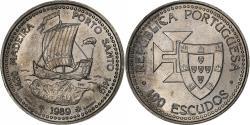 World Coins - Portugal, 100 Escudos, Madeira and Porto Santo, 1989, Lisbon, Copper-nickel