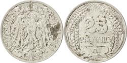 World Coins - Coin, GERMANY - EMPIRE, Wilhelm II, 25 Pfennig, 1911, Berlin, , Nickel