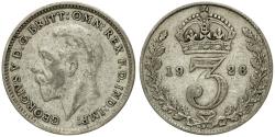 World Coins - Coin, Great Britain, George V, 3 Pence, 1926, , Silver, KM:813a