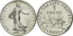 World Coins - Coin, France, Semeuse, Franc, 2000, Paris, , Nickel, KM:925.2