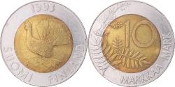 World Coins - Coin, Finland, 10 Markkaa, 1993