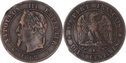 World Coins - Coin, France, 2 Centimes, 1862