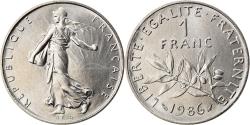 World Coins - Coin, France, Semeuse, Franc, 1986, Paris, , Nickel, KM:925.1