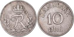 World Coins - Coin, Denmark, Frederik IX, 10 Öre, 1951, Copenhagen, , Copper-nickel