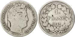 World Coins - Coin, France, Louis-Philippe, Franc, 1841, Rouen, , Silver, KM:748.2